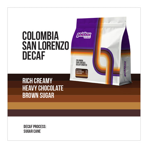 Decaffeinated - Colombian San Lorenzo