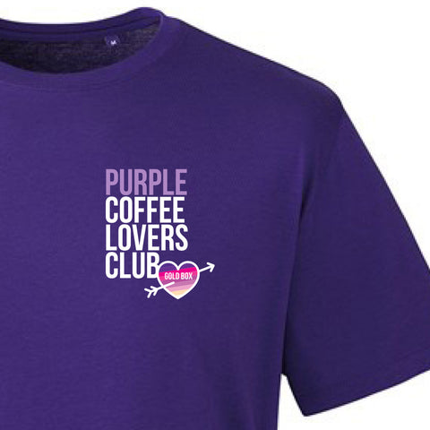 Merch  T-shirts Purple Coffee Lovers