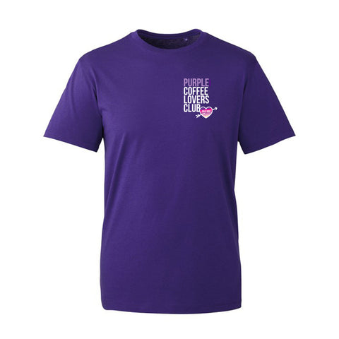 Merch  T-shirts Purple Coffee Lovers